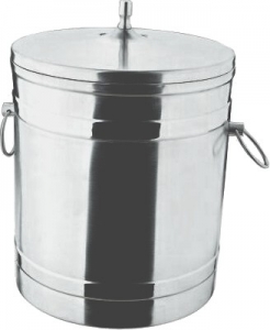 Boîte à glaçons inox 18/8 - 5 L